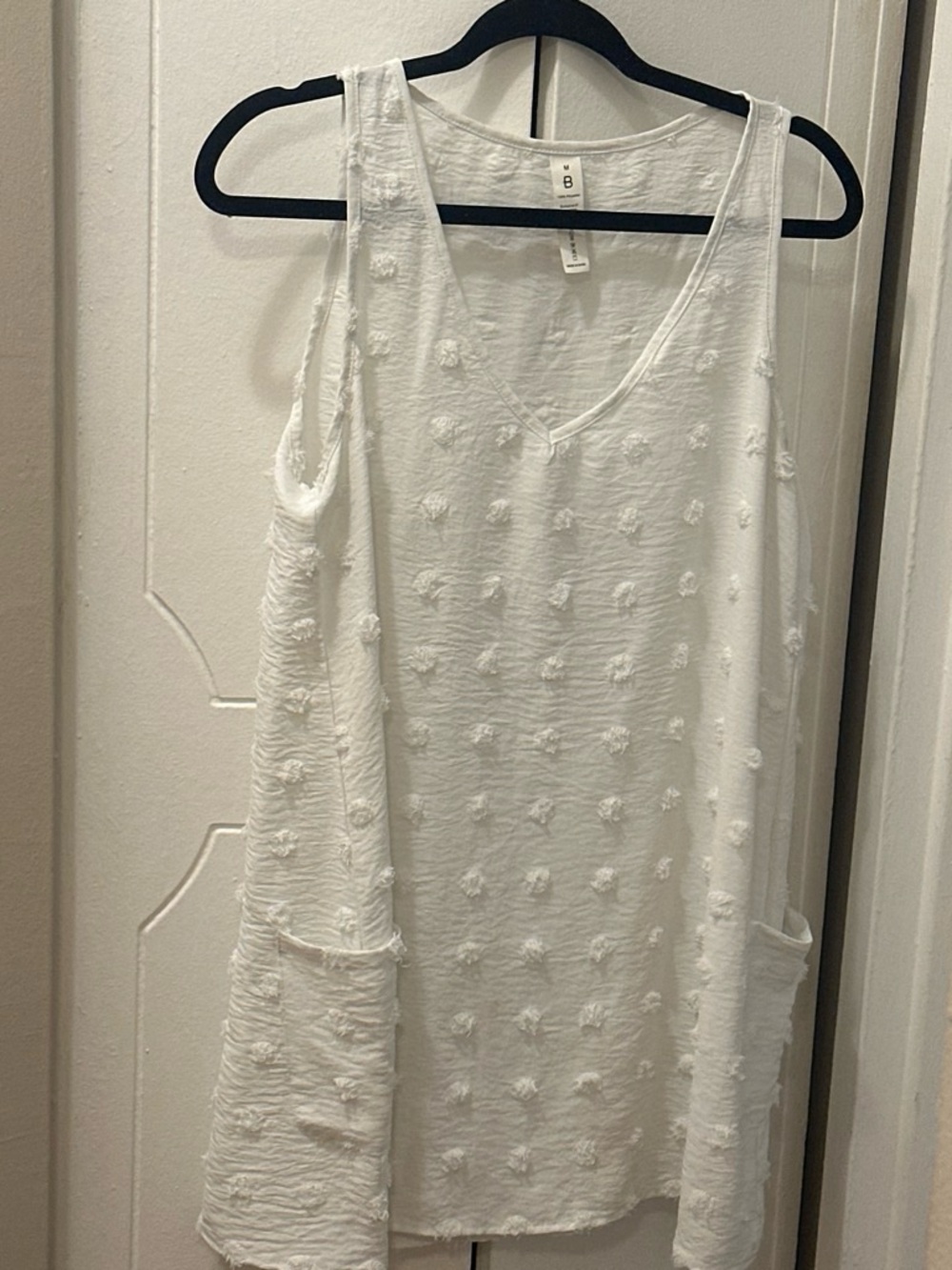 Women’s White Textured dress